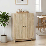 vidaXL Dressoir Wit 66 x 34,5 x 90 cm Bewerkt hout