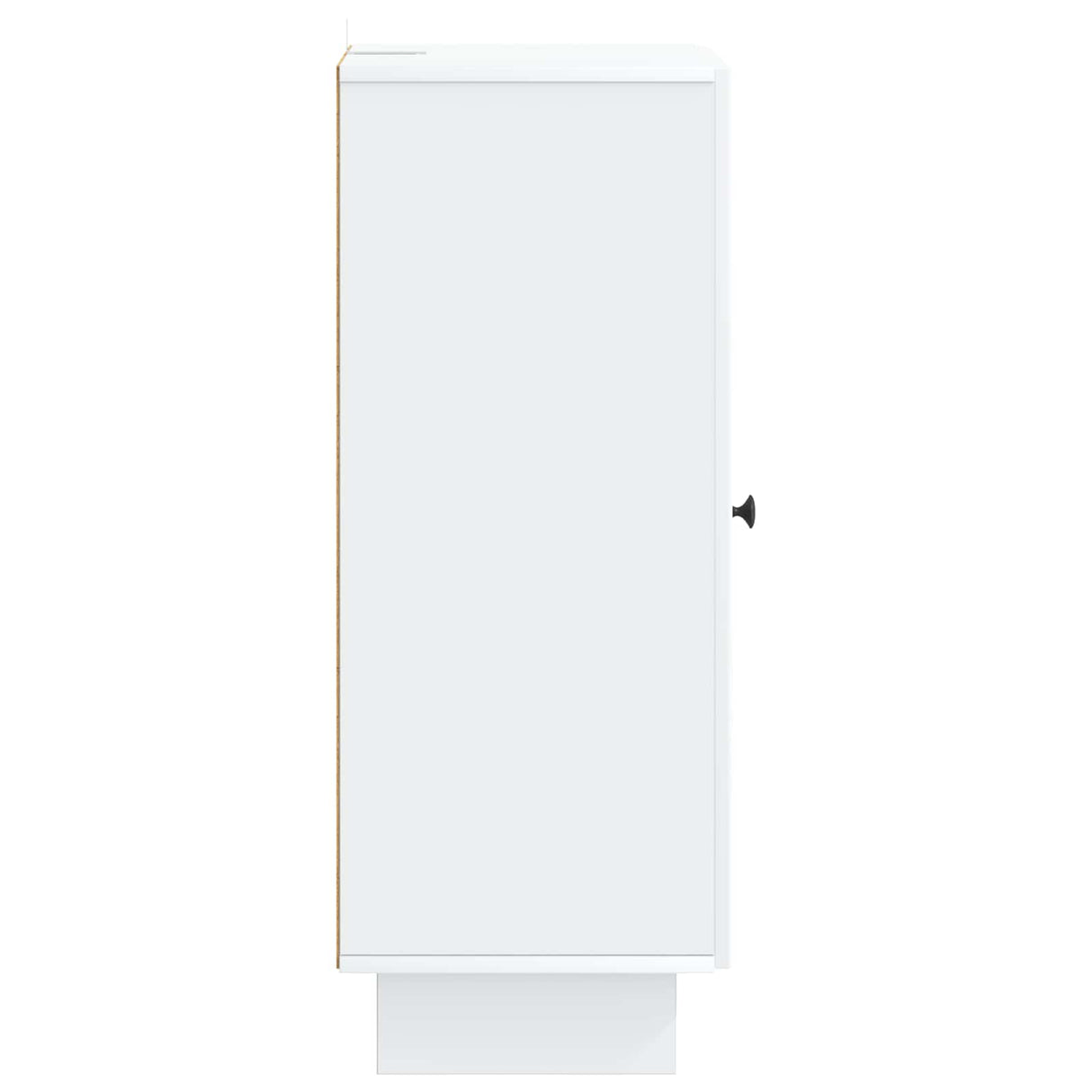 vidaXL Dressoir Wit 33 x 34,5 x 90 cm Bewerkt hout