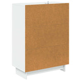 vidaXL Ladekast Wit 66 x 34,5 x 90 cm Bewerkt hout