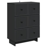 vidaXL Ladekast Wit 66 x 34,5 x 90 cm Bewerkt hout