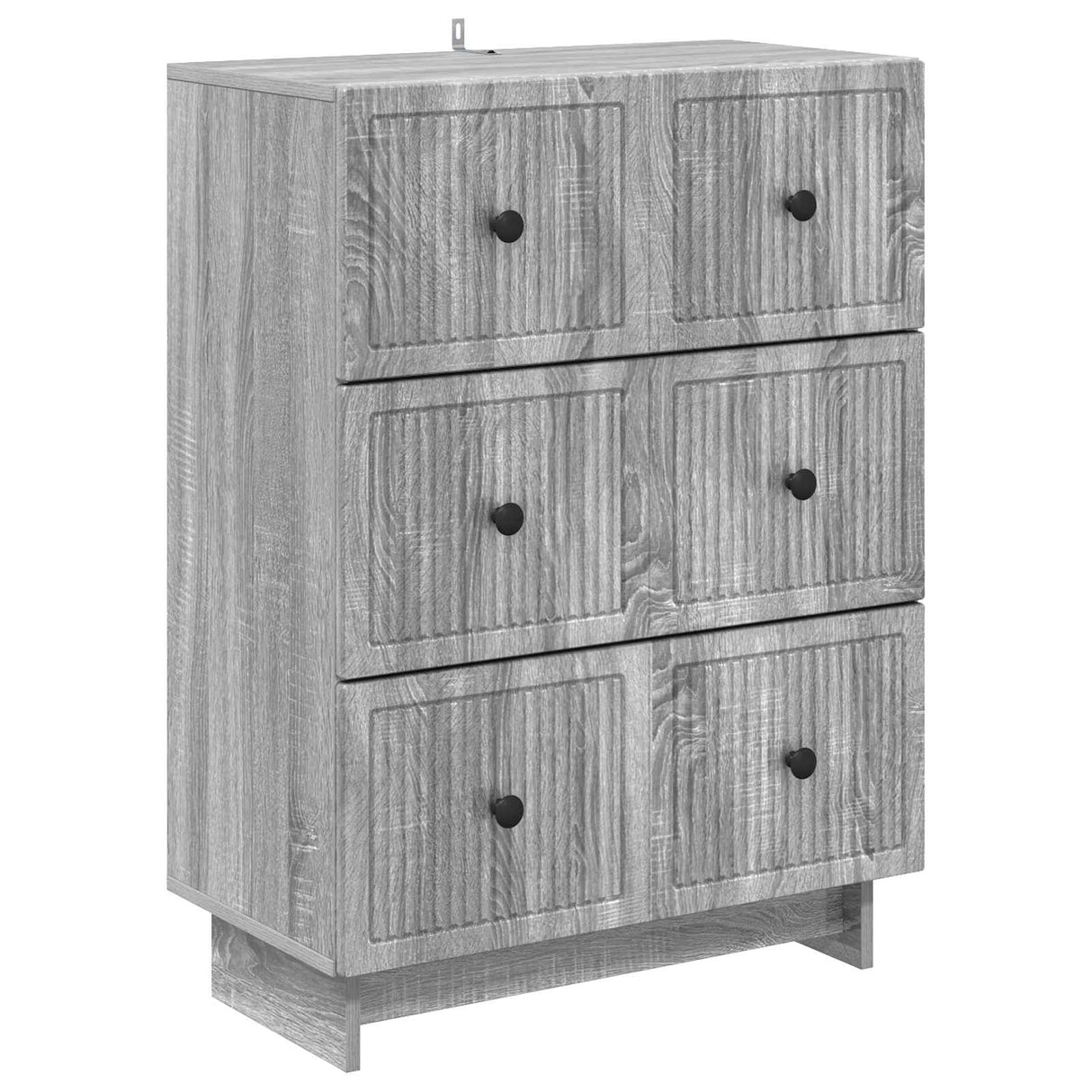 vidaXL Ladekast Wit 66 x 34,5 x 90 cm Bewerkt hout