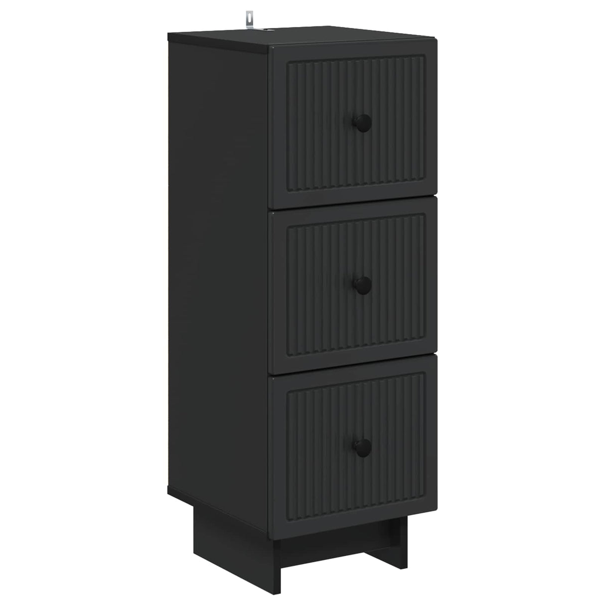 vidaXL Ladekast Wit 33 x 34,5 x 90 cm Bewerkt hout