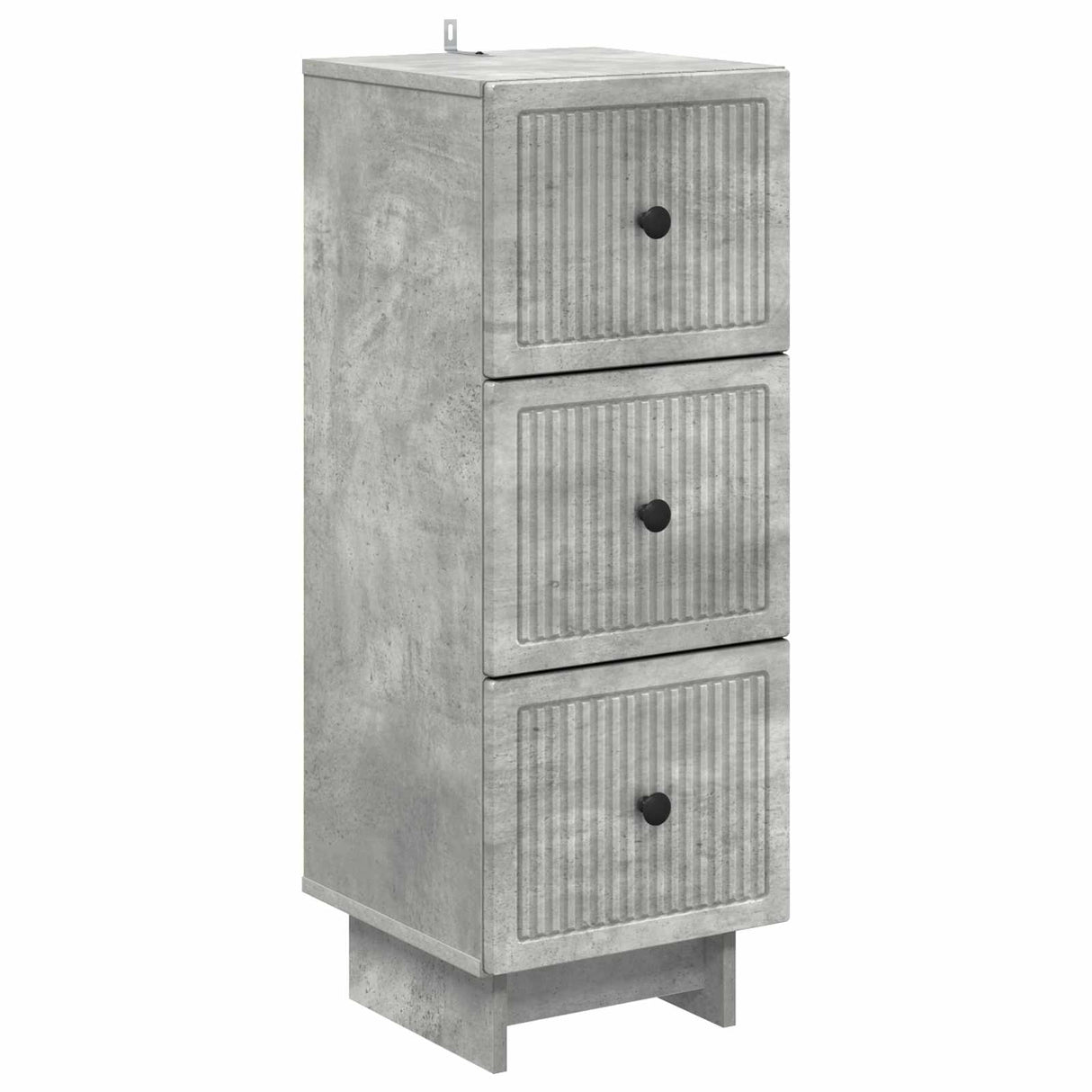 vidaXL Ladekast Wit 33 x 34,5 x 90 cm Bewerkt hout