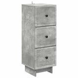 vidaXL Ladekast Wit 33 x 34,5 x 90 cm Bewerkt hout