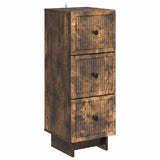 vidaXL Ladekast Wit 33 x 34,5 x 90 cm Bewerkt hout