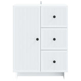 vidaXL Sideboard with Drawer White 66 x 34.5 x 90 cm Engineered Wood