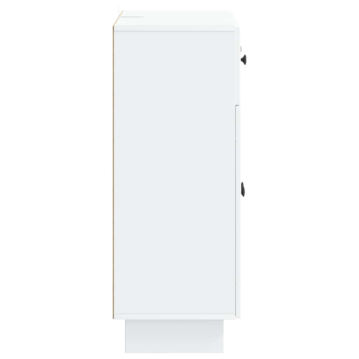 vidaXL Dressoir met lade Wit 66 x 34,5 x 90 cm Bewerkt hout