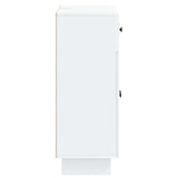 vidaXL Dressoir met lade Wit 66 x 34,5 x 90 cm Bewerkt hout