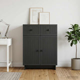 vidaXL Dressoir met lade Wit 66 x 34,5 x 90 cm Bewerkt hout