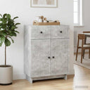 vidaXL Dressoir met lade Wit 66 x 34,5 x 90 cm Bewerkt hout