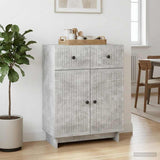 vidaXL Dressoir met lade Wit 66 x 34,5 x 90 cm Bewerkt hout