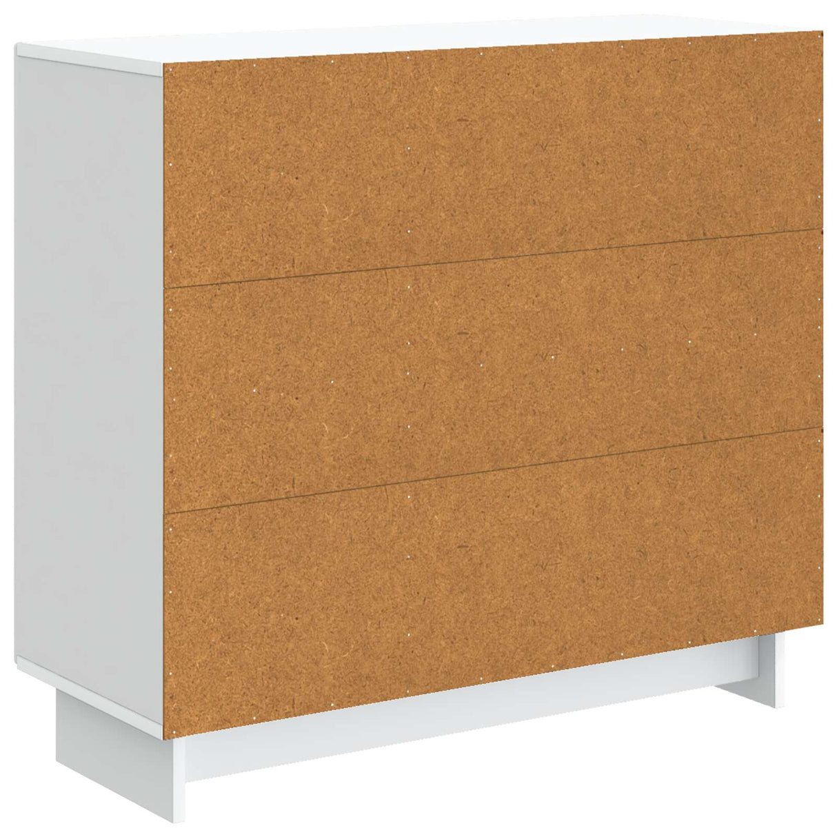 vidaXL Dressoir Wit 89 x 34,5 x 80 cm Bewerkt hout