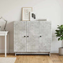 vidaXL Dressoir Wit 89 x 34,5 x 80 cm Bewerkt hout