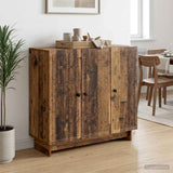 vidaXL Dressoir Wit 89 x 34,5 x 80 cm Bewerkt hout