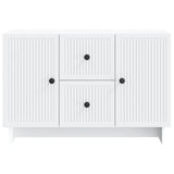 vidaXL Sideboard with Drawer White 89 x 34.5 x 60 cm Engineered Wood