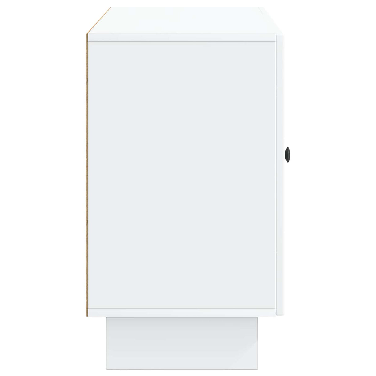 vidaXL Sideboard with Drawer White 89 x 34.5 x 60 cm Engineered Wood