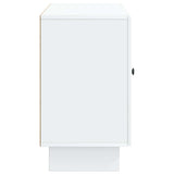 vidaXL Sideboard with Drawer White 89 x 34.5 x 60 cm Engineered Wood