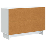 vidaXL Sideboard with Drawer White 89 x 34.5 x 60 cm Engineered Wood