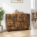 vidaXL Sideboard with Drawer White 89 x 34.5 x 60 cm Engineered Wood