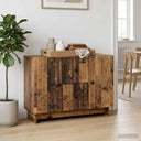 vidaXL Sideboard with Drawer White 89 x 34.5 x 60 cm Engineered Wood