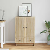 vidaXL Dressoir Wit 66 x 34,5 x 95 cm Geconstrueerd hout