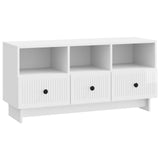 vidaXL TV Kast met lade Zwart 102 x 34,5 x 50 cm Bewerkt hout