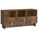 vidaXL TV Kast met lade Zwart 102 x 34,5 x 50 cm Bewerkt hout