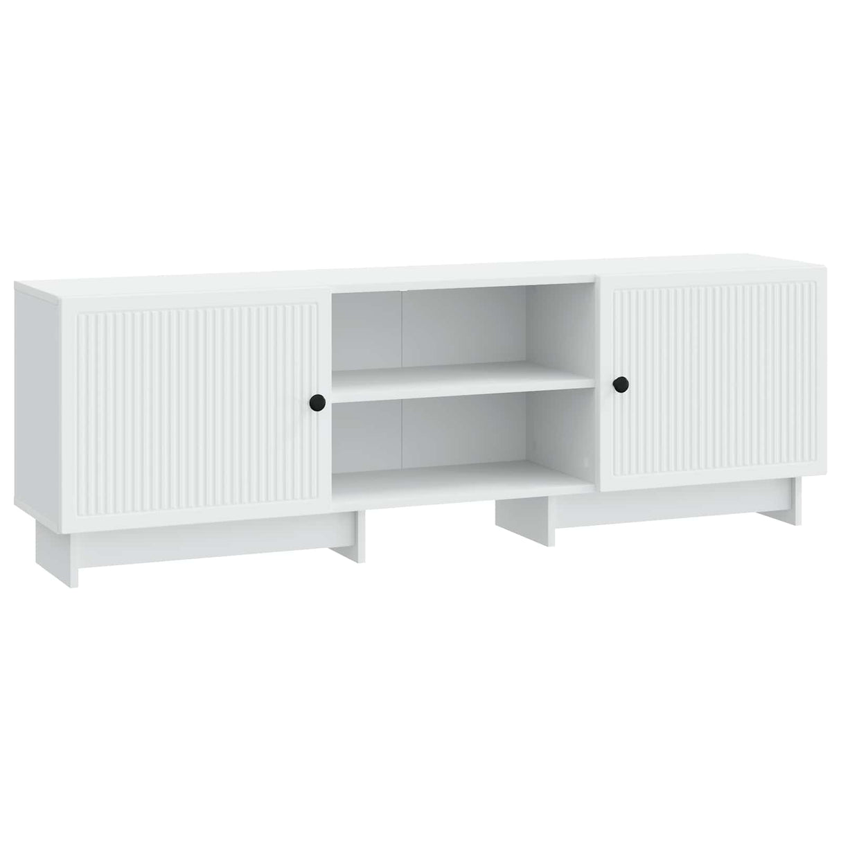 vidaXL TV Kast Wit 150 x 31 x 50 cm Geconstrueerd hout
