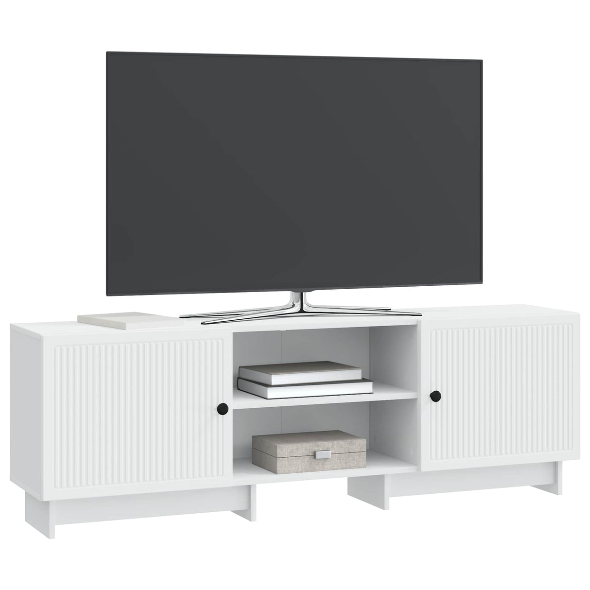 vidaXL TV Kast Wit 150 x 31 x 50 cm Geconstrueerd hout