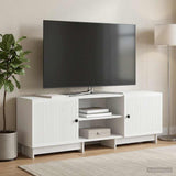 vidaXL TV Kast Wit 150 x 31 x 50 cm Geconstrueerd hout