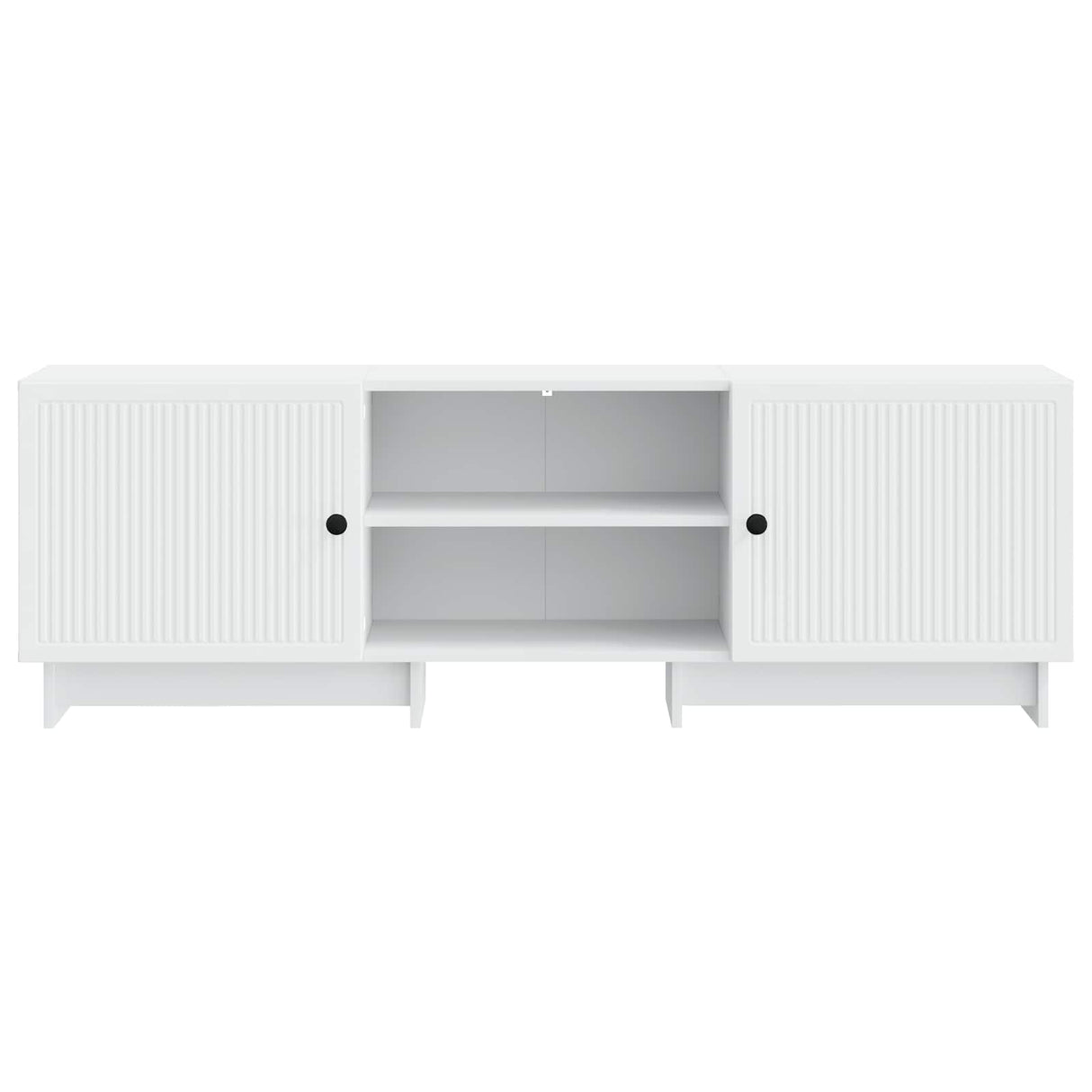 vidaXL TV Kast Wit 150 x 31 x 50 cm Geconstrueerd hout