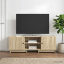 vidaXL TV Kast Wit 150 x 31 x 50 cm Geconstrueerd hout