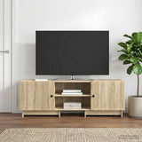 vidaXL TV Kast Wit 150 x 31 x 50 cm Geconstrueerd hout