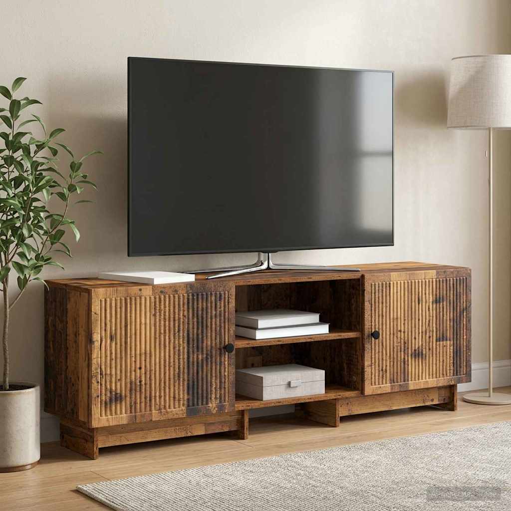 vidaXL TV Kast Wit 150 x 31 x 50 cm Geconstrueerd hout