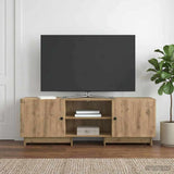 vidaXL TV Kast Wit 150 x 31 x 50 cm Geconstrueerd hout