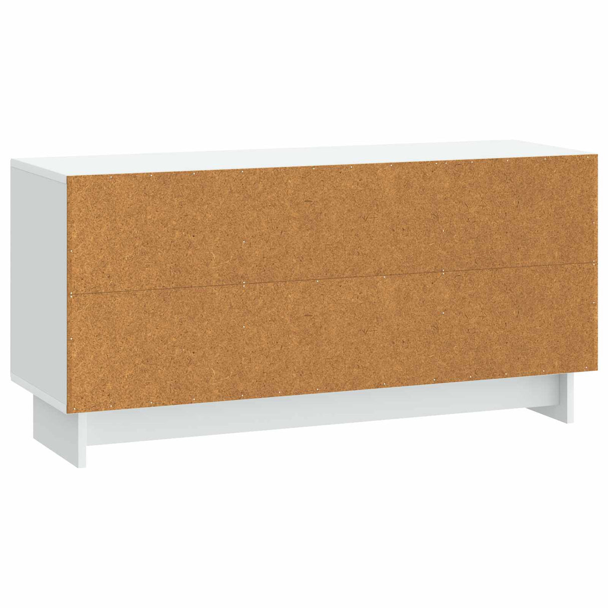 vidaXL TV Kast 102 x 34,5 x 50 cm Wit Bewerkt hout