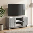 vidaXL TV Kast 102 x 34,5 x 50 cm Wit Bewerkt hout