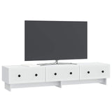 vidaXL TV Kast met lade Wit 147 x 34,5 x 30 cm Bewerkt hout