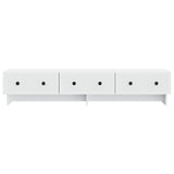 vidaXL TV Kast met lade Wit 147 x 34,5 x 30 cm Bewerkt hout