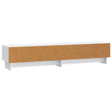 vidaXL TV Kast met lade Wit 147 x 34,5 x 30 cm Bewerkt hout