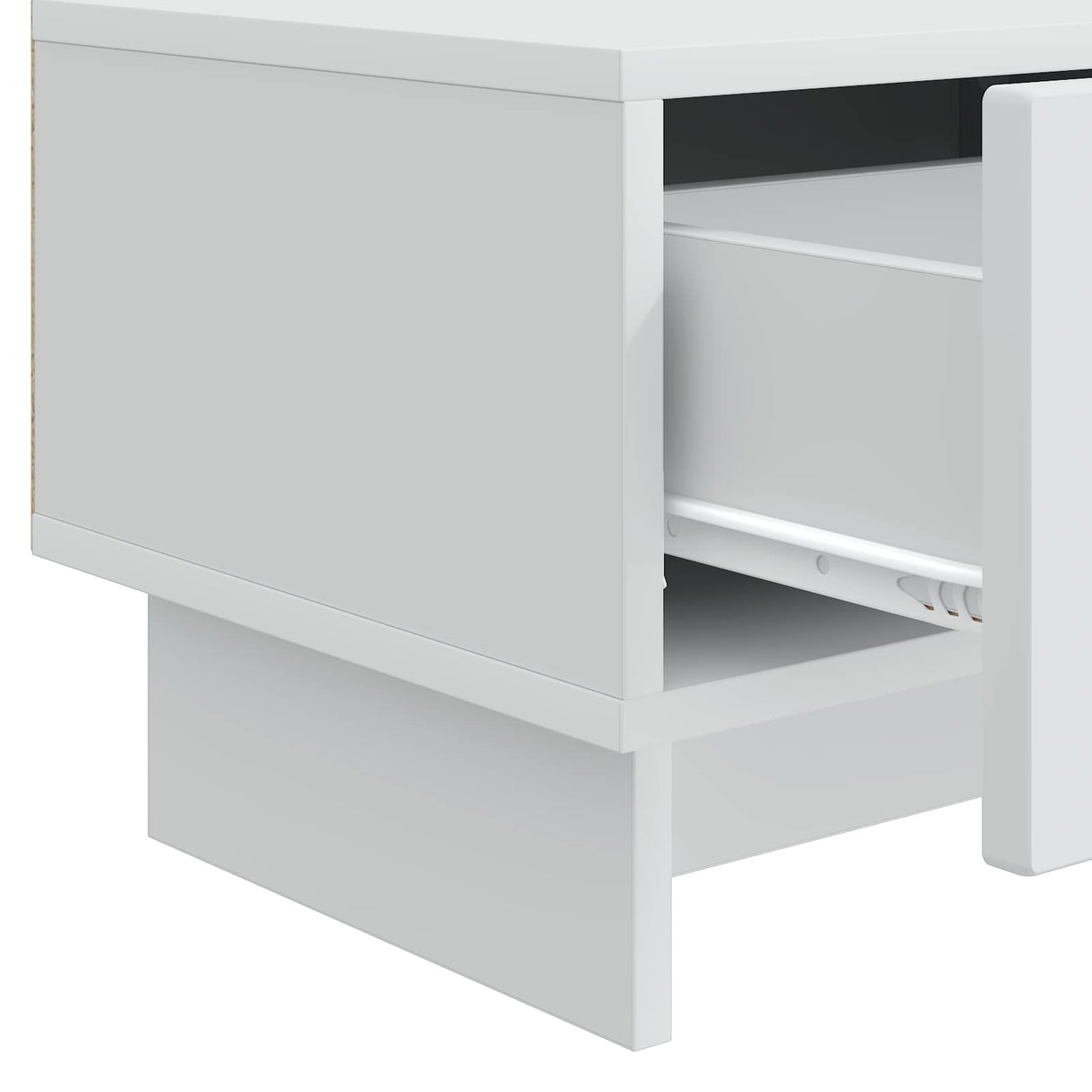 vidaXL TV Kast met lade Wit 147 x 34,5 x 30 cm Bewerkt hout