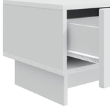 vidaXL TV Kast met lade Wit 147 x 34,5 x 30 cm Bewerkt hout