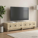 vidaXL TV Kast met lade Wit 147 x 34,5 x 30 cm Bewerkt hout