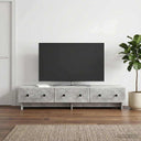 vidaXL TV Kast met lade Wit 147 x 34,5 x 30 cm Bewerkt hout