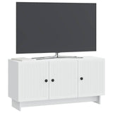 vidaXL TV Kast Wit 99 x 34,5 x 50 cm Bewerkt hout