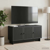 vidaXL TV Kast Wit 99 x 34,5 x 50 cm Bewerkt hout