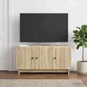 vidaXL TV Kast Wit 99 x 34,5 x 50 cm Bewerkt hout