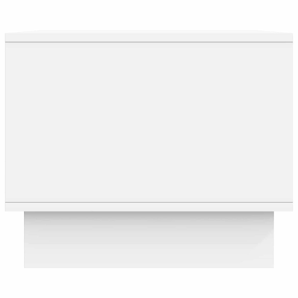 vidaXL Salontafel Wit 90 x 50 x 40 cm Bewerkt hout