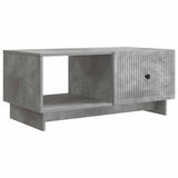 vidaXL Salontafel Wit 90 x 50 x 40 cm Bewerkt hout