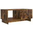 vidaXL Salontafel Wit 90 x 50 x 40 cm Bewerkt hout